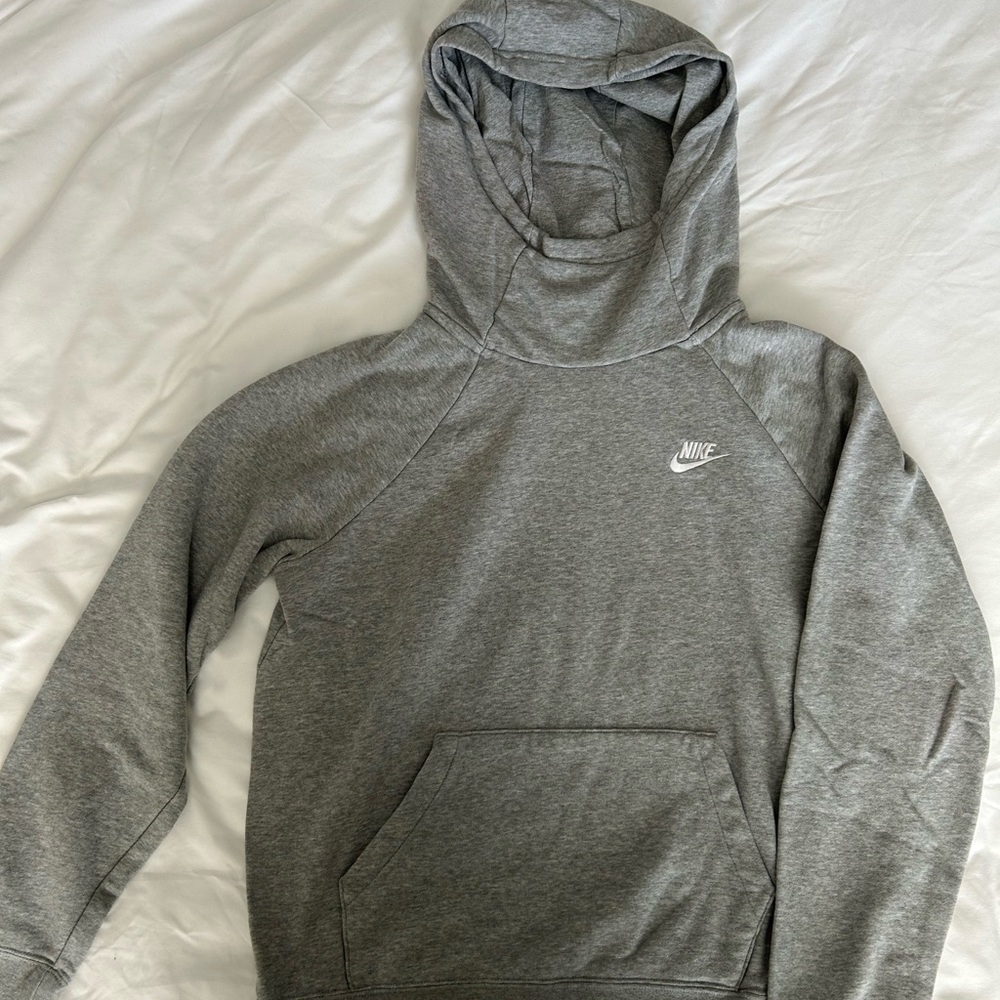 Nike Heather Gray Pullover Hoodie